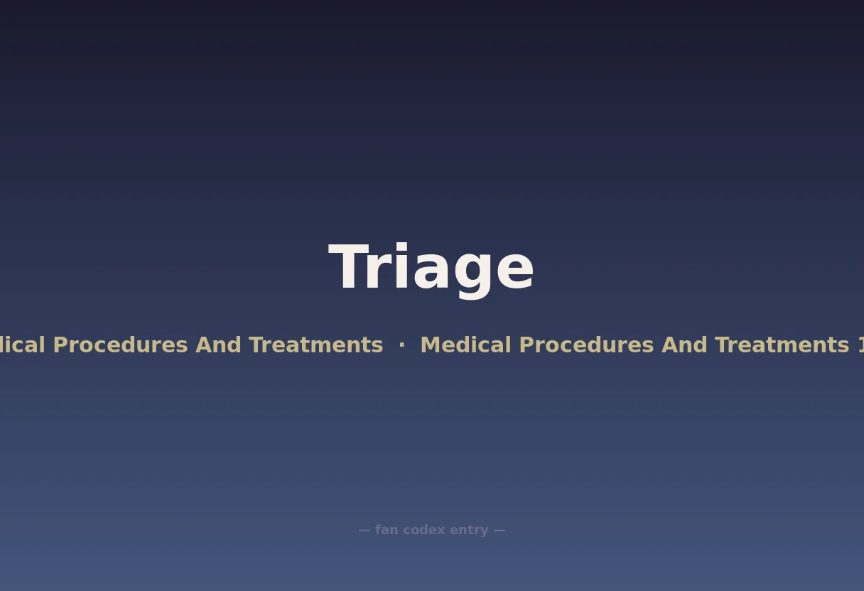 Triage